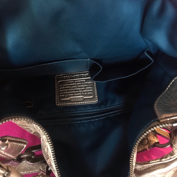 Coach Kristen Python Satchel - Picture 9 of 9